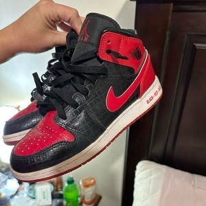 Nike Jordan’s Black+red=Bred